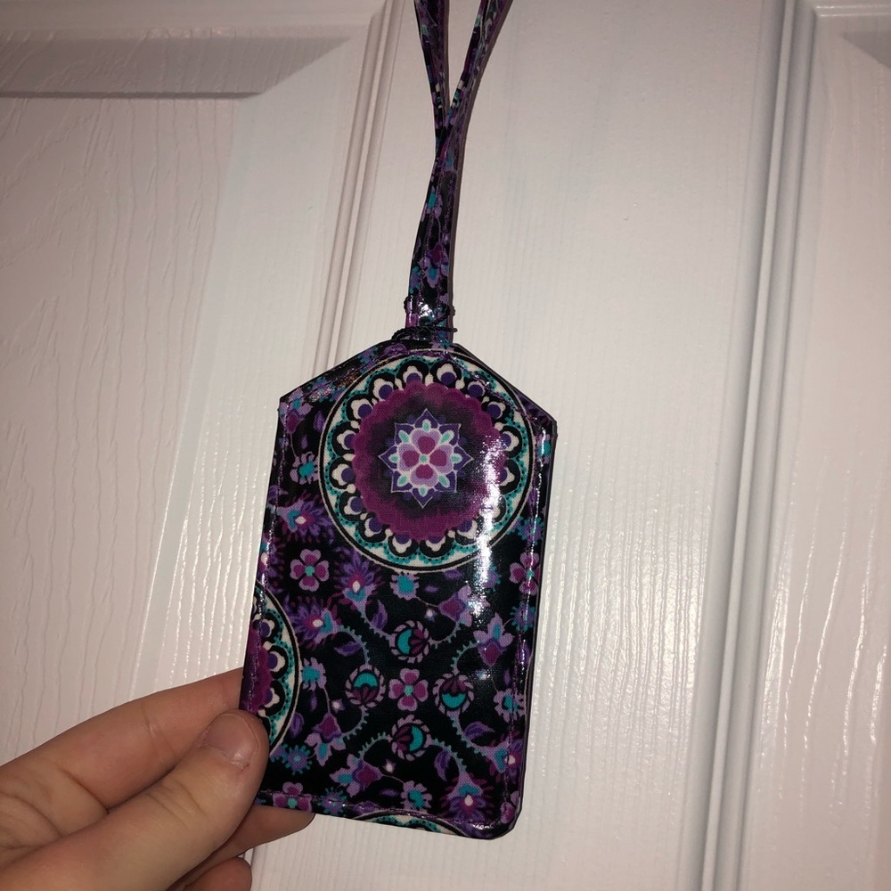 Vera Bradley luggage tag